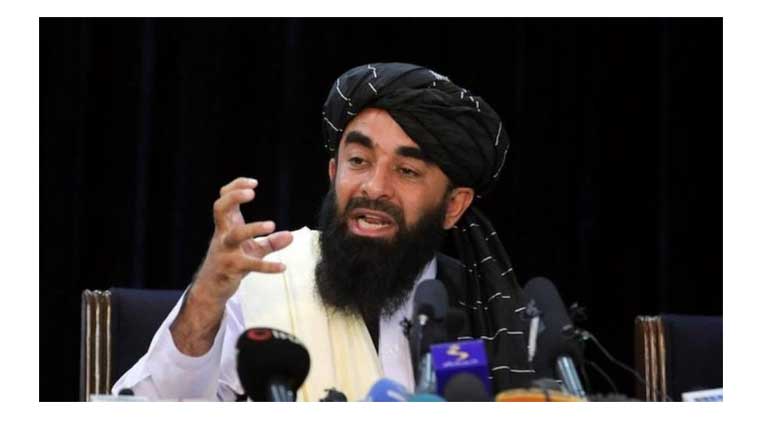 the spokesperson of the Taliban Zabiullah Mujahid