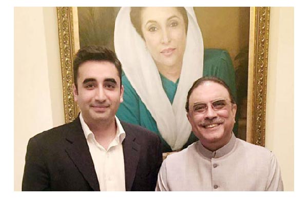 Asif Ali Zardari, Bilawal Bhutto-Zardari