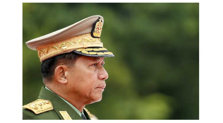মিয়ানমার সেনা প্রধান Min Aung Hlaing