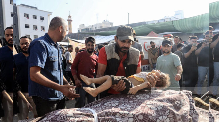 80 civilians were killed and dozens wounded