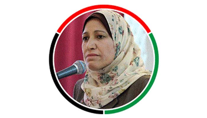 Palestinian Minister of Women’s Affairs Amal Hamad