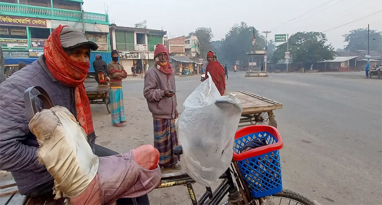 চুয়াডাঙ্গায় তাপমাত্রা ৯ ডিগ্রি