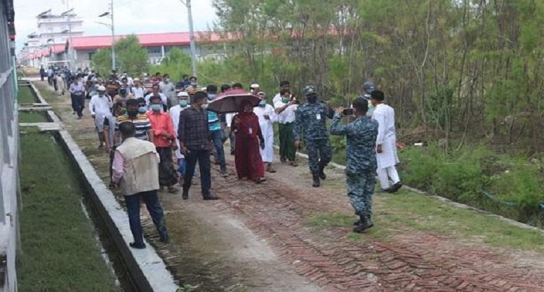 চতুর্থ দফায় ভাসানচরে গেল ২ হাজার রোহিঙ্গা