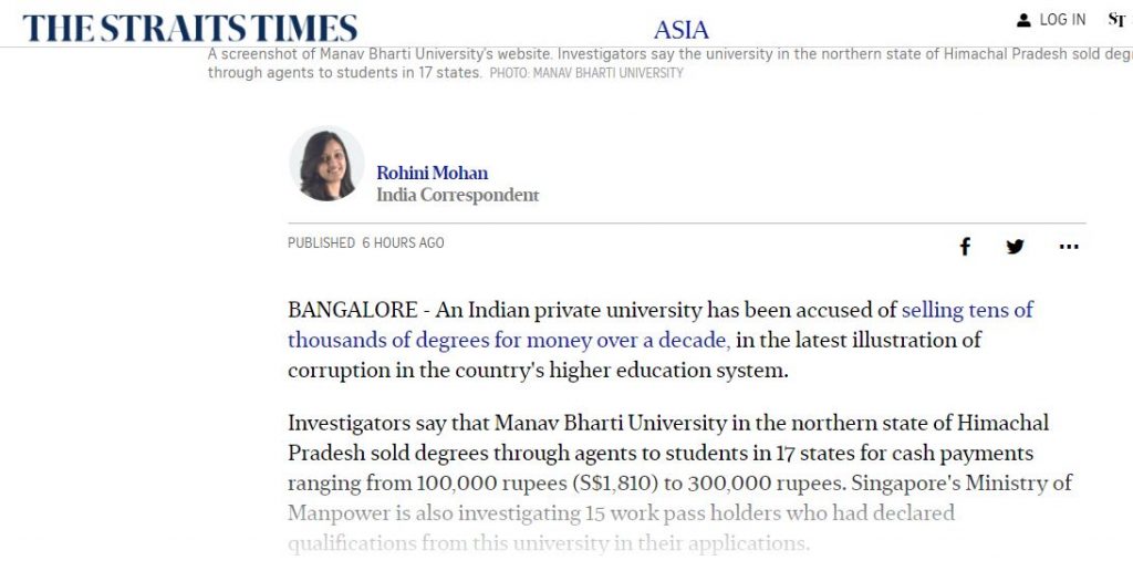 India's fake degree scandal reflects poor regulation of higher education