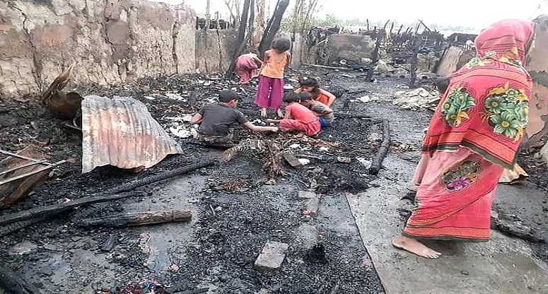 বাঁশখালীতে অগ্নিকাণ্ড : নানাবাড়িতে বেড়াতে গিয়ে শিশুর মৃত্যু, দগ্ধ ১