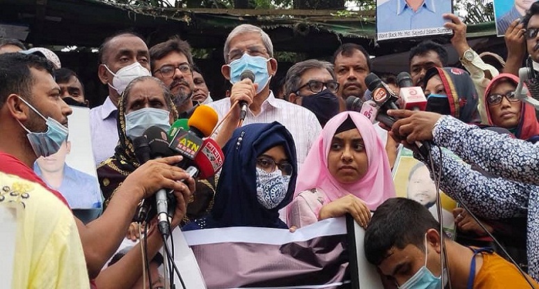 মানুষের কণ্ঠ স্তব্ধ করতে চায় সরকার:মির্জা ফখরুল