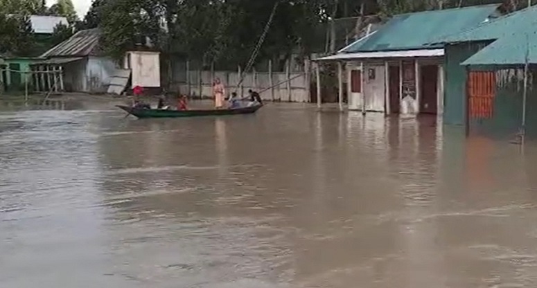 দেশের কয়েক জেলার সার্বিক বন্যা পরিস্থিতি (রোববার)