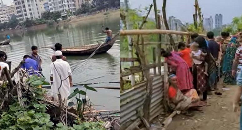 গুলশান লেকে যাত্রীবাহি নৌকা ডুবি, উদ্ধারে ফায়ার সার্ভিস