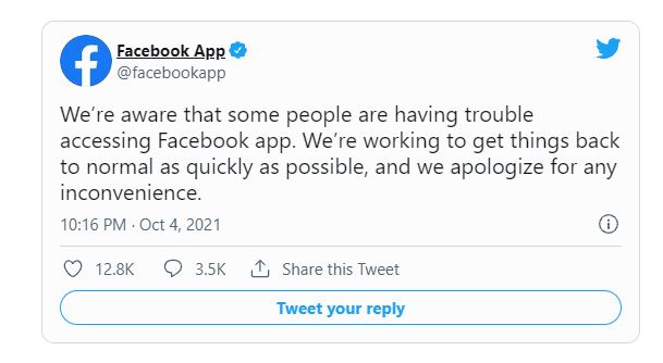 FACEBOOK, INSTAGRAM AND WHATSAPP ALL GO DOWN 