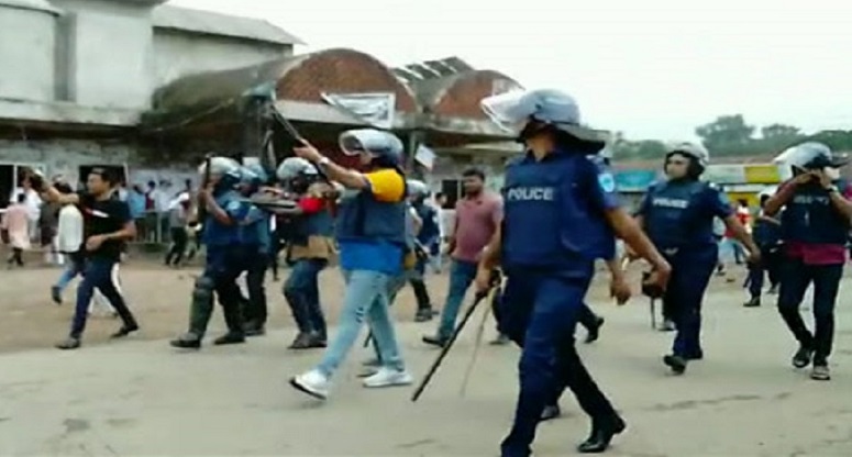 শরীয়তপুরে আওয়ামী লীগের দুই গ্রুপে সংঘর্ষ, আহত ৪০