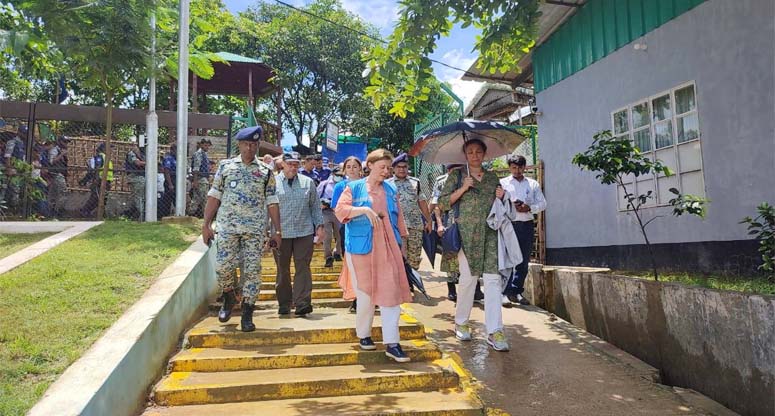 রোহিঙ্গারা দ্রুত মিয়ানমার ফিরতে মার্কিন প্রতিনিধি দলের প্রতি দাবি