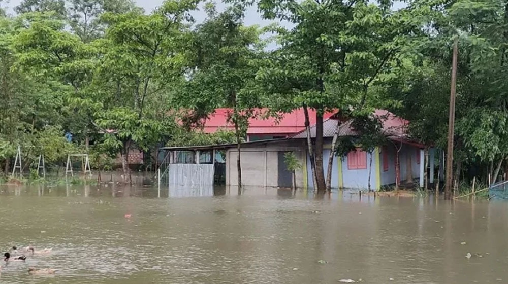 সিলেটে বিপৎসীমার ওপরে ৫ নদীর পানি