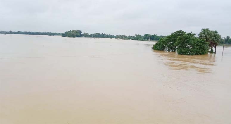 বিপৎসীমার নিচে গোমতীর পানি