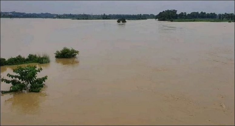 গোমতী নদীর পানি বিপৎসীমার ১০০ সেমি উপরে