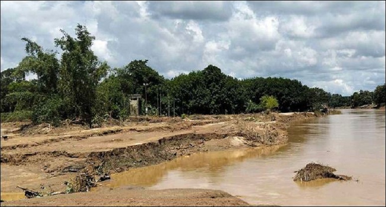 বিজিবির বাধায় পিছু হটল পরশুরামের খালের বাঁধ কাটতে আসা বিএসএফ