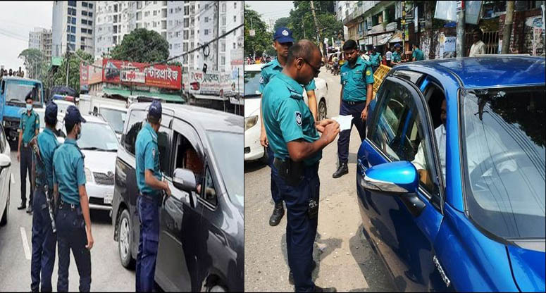 ট্রাফিক শৃঙ্খলা : ডিএমপির ট্রাফিক বিভাগের মামলা ও জরিমানা