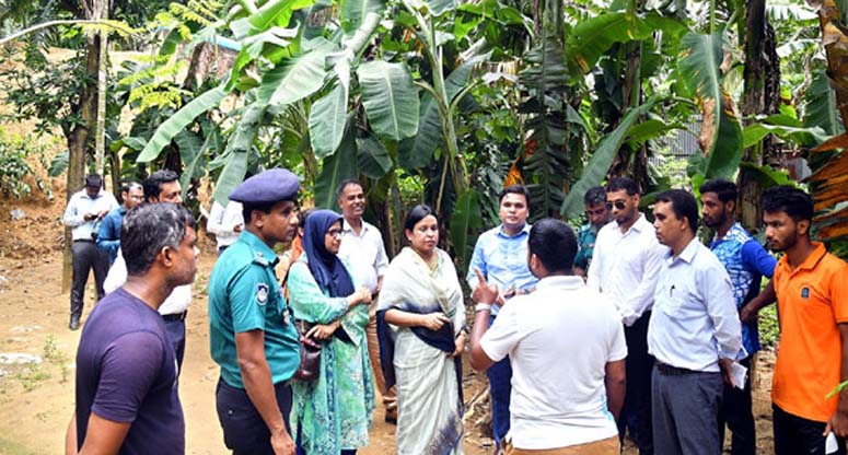 চট্টগ্রামে পাহাড় কাটার বিরুদ্ধে অভিযান