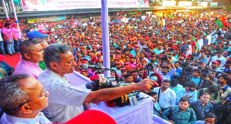 বিএনপিকে যারা থামাতে গিয়েছে তারাই ধ্বংস হয়েছে: চট্টগ্রামে খসরু