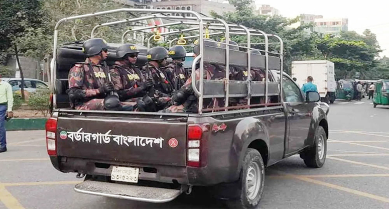 কুয়েটে ২ প্লাটুন বিজিবি মোতায়েন