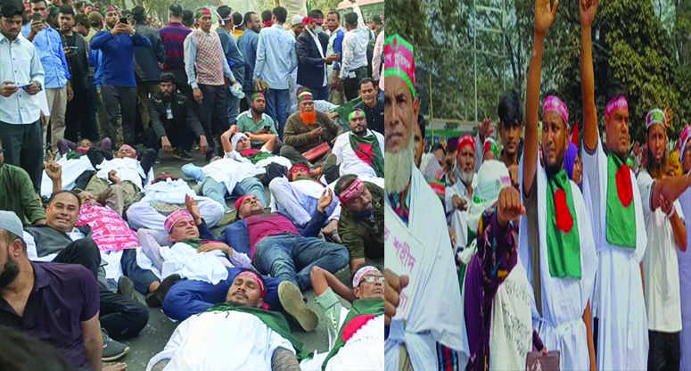ছয় দফা দাবি আদায়ে সচিবালয়ে বিডিআর সদস্যরা