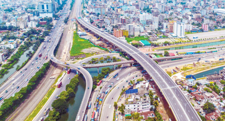 কুড়িল-বসুন্ধরা সড়ক বন্ধ থাকবে ২৯ ঘণ্টা