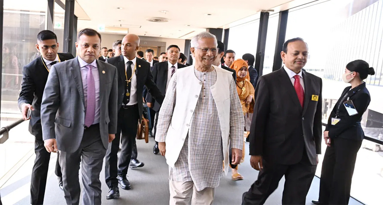 জাপান পৌঁছেছেন প্রধান উপদেষ্টা