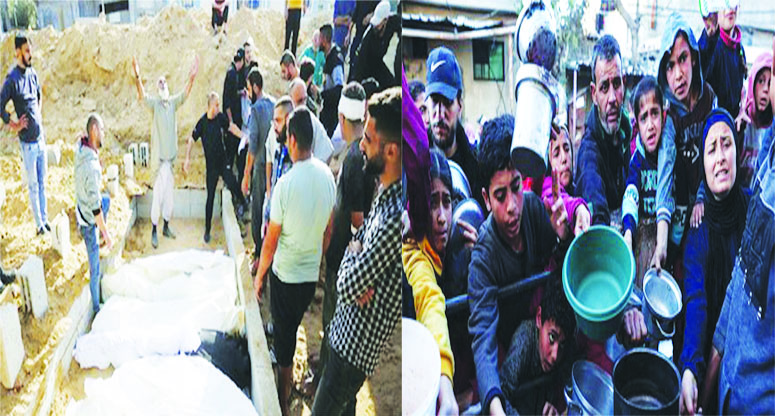 গাজায় দুর্ভিক্ষ ও গণহত্যার কারণে ইসরায়ের সঙ্গে আলোচনা স্থগিত করেছে যুক্তরাজ্য